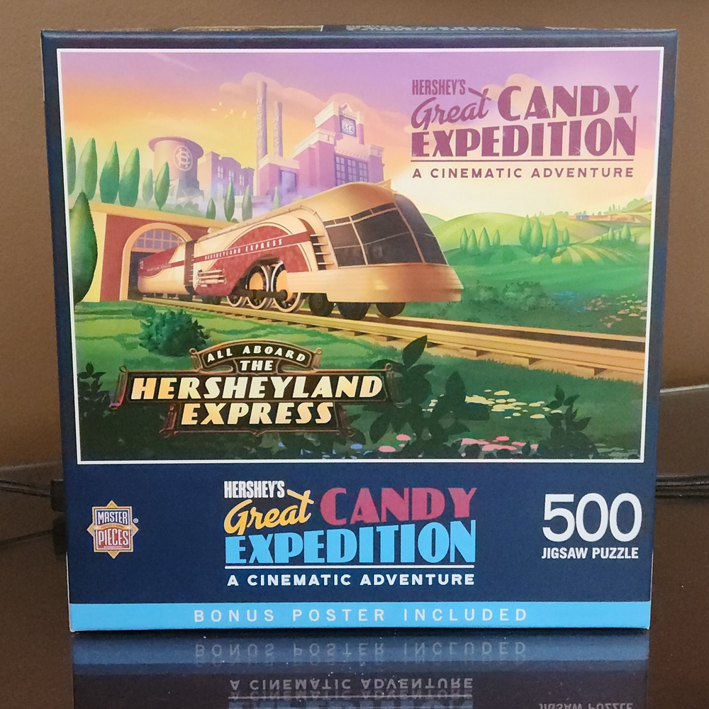 Hershey Collector Puzzle Candy Expedition Jigsaw Puzzle 500 Pieces- NEW- Sealed